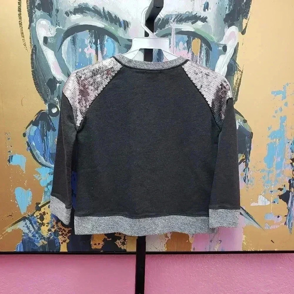 Design History Girls Sweatshirt with Sequin - Picture 2 of 5